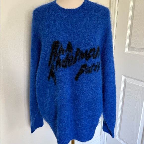 Ann Andelman Blue Alpaca Sweater NWOT - Picture 3 of 6